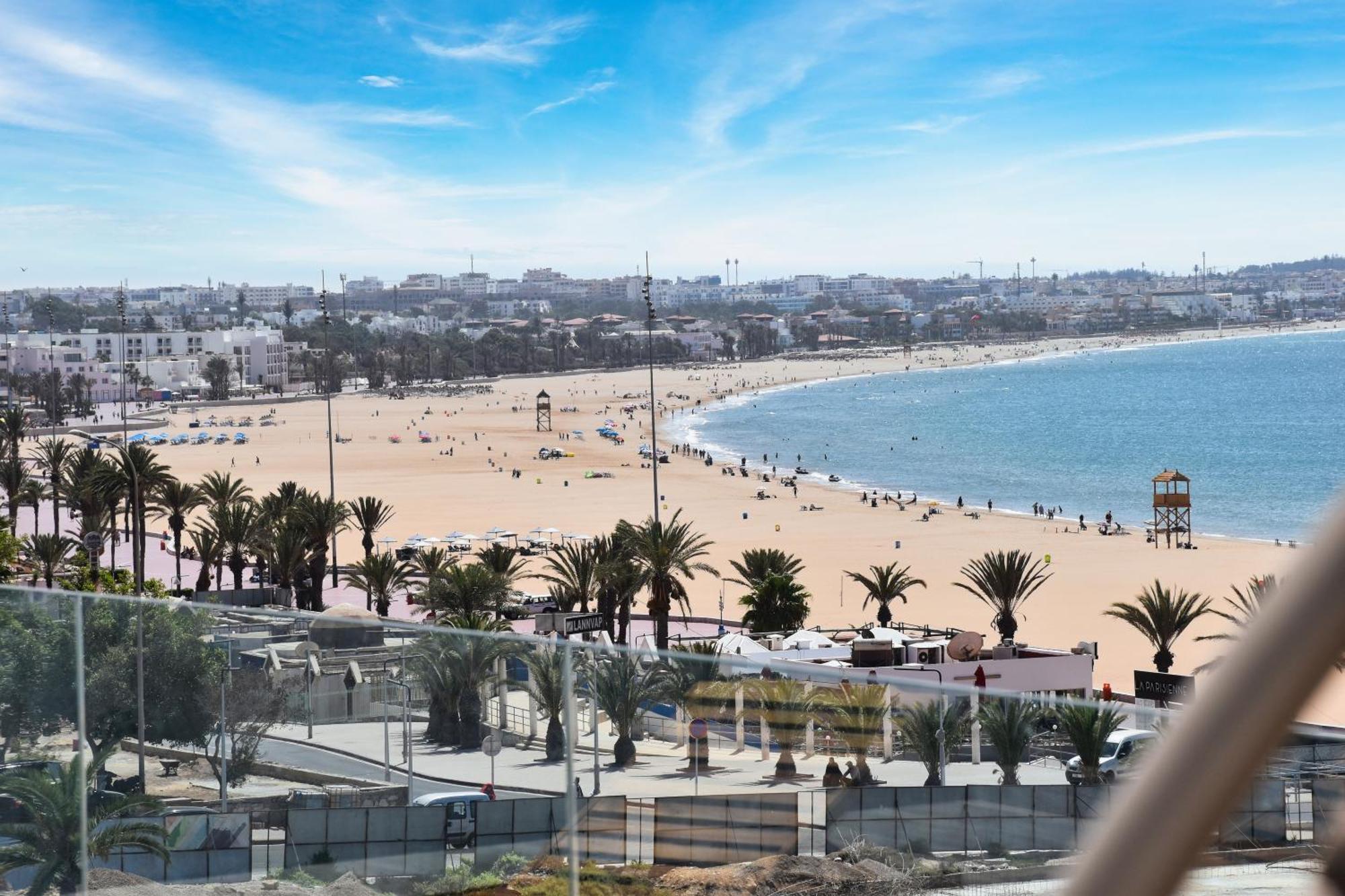 Luxury Seafront Appartement 6-7P Агадир Екстериор снимка