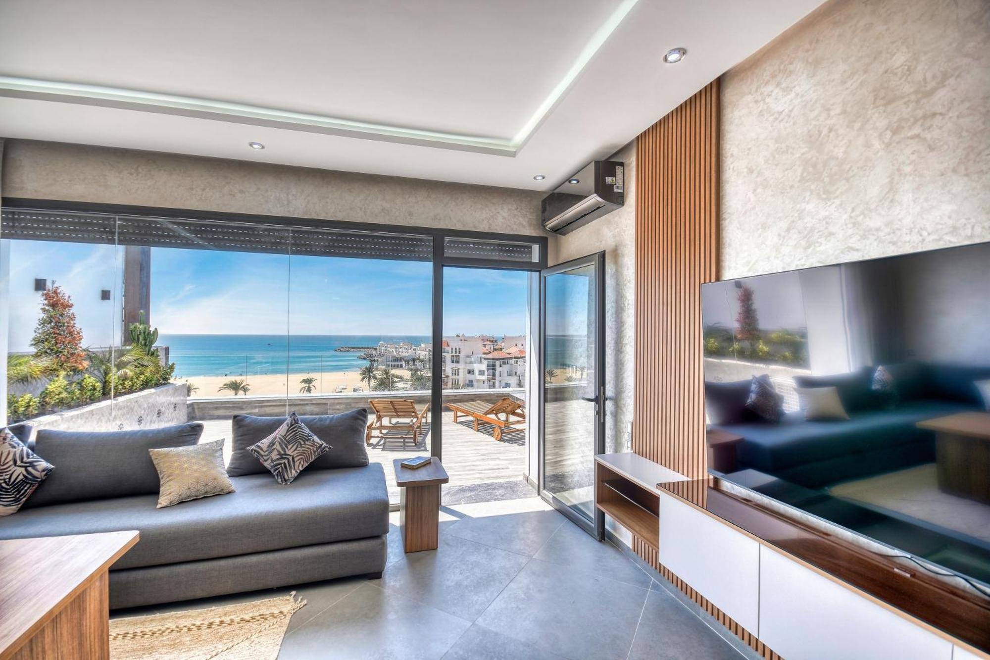 Luxury Seafront Appartement 6-7P Агадир Екстериор снимка