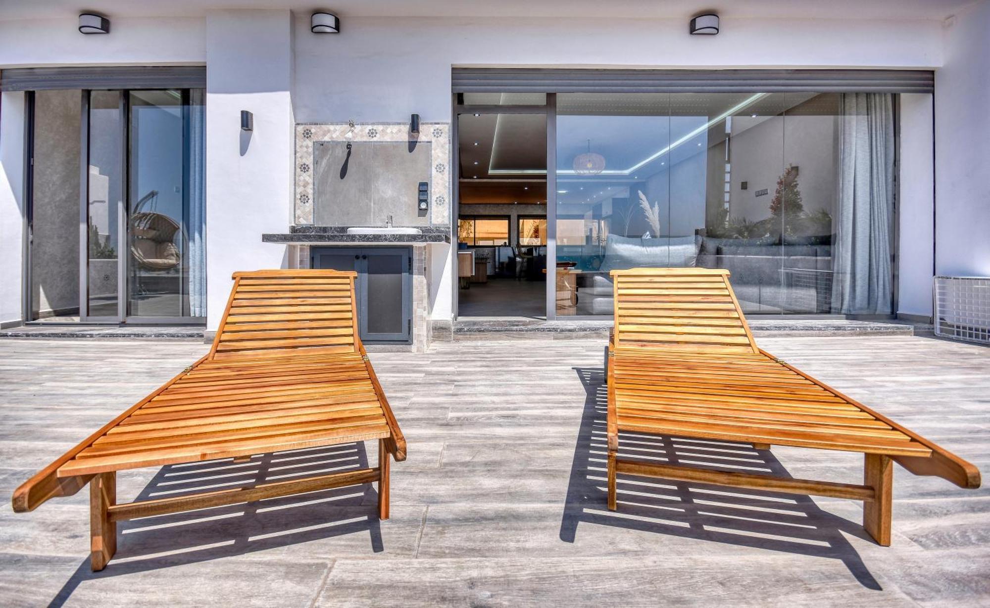 Luxury Seafront Appartement 6-7P Агадир Екстериор снимка